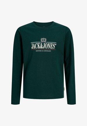 Jack & Jones Junior, JORFREDERIKSBERG , ciemnozielony melanż