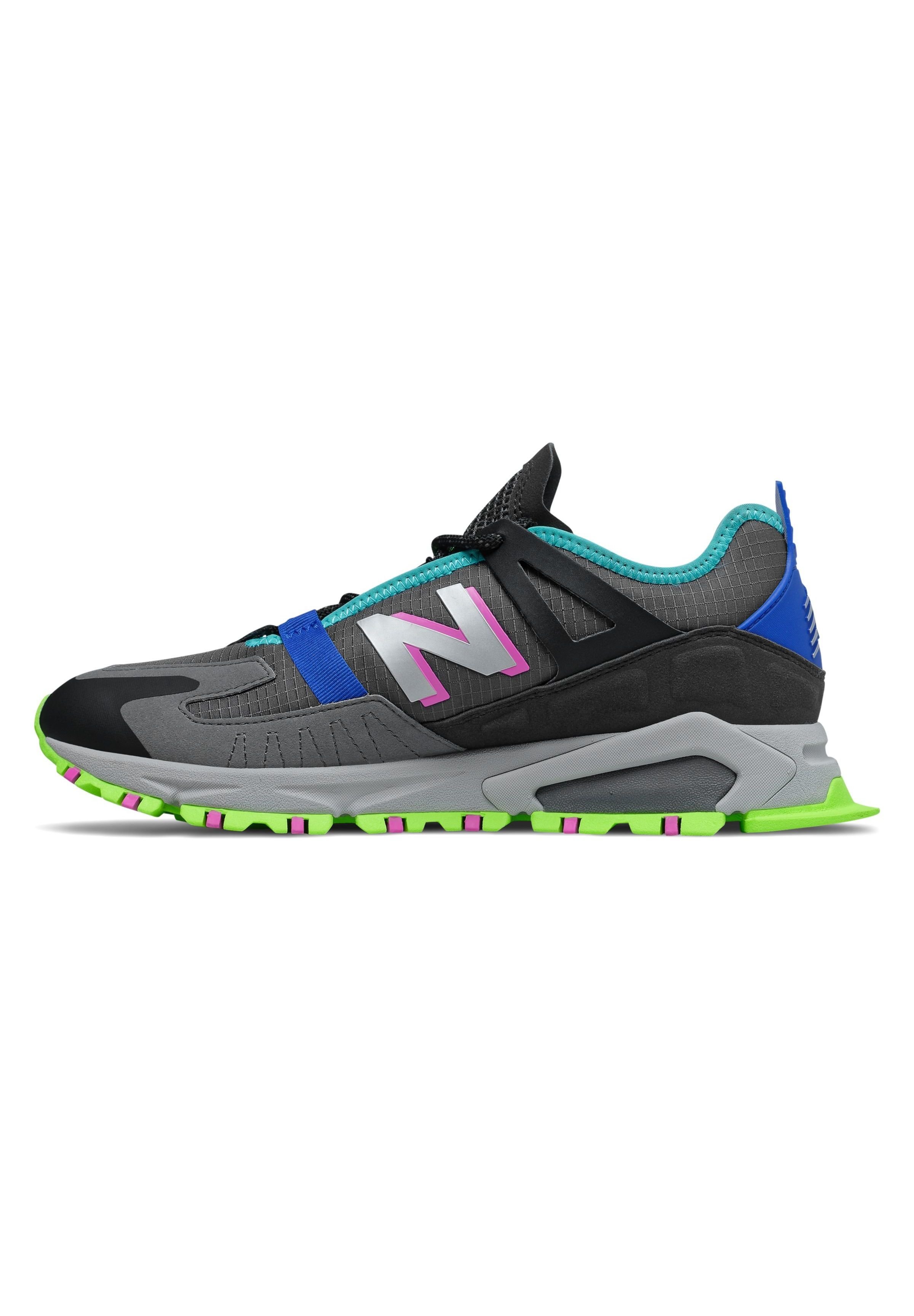 New Balance XRCT - Baskets basses - black/meadow/noir - ZALANDO.FR