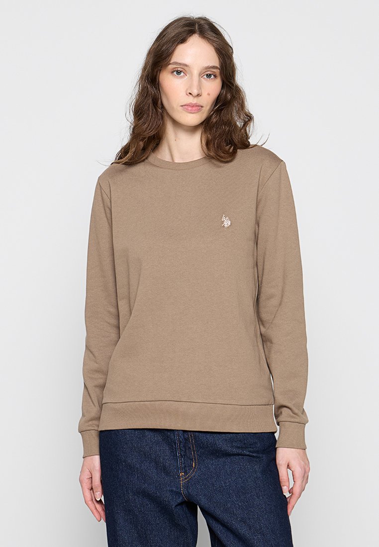 U.S. Polo Assn. Trui lichtbruin