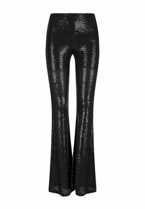 Nicowa PAILLETTEN VICOVI - Broek - schwarz