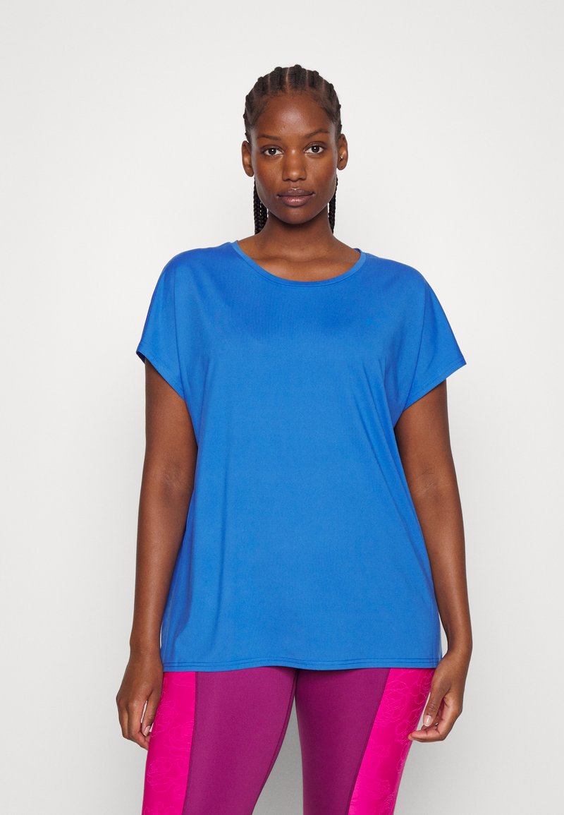 ONLY Play ONPAUBREE BAT LOOSE TEE - T-shirts - strong blue