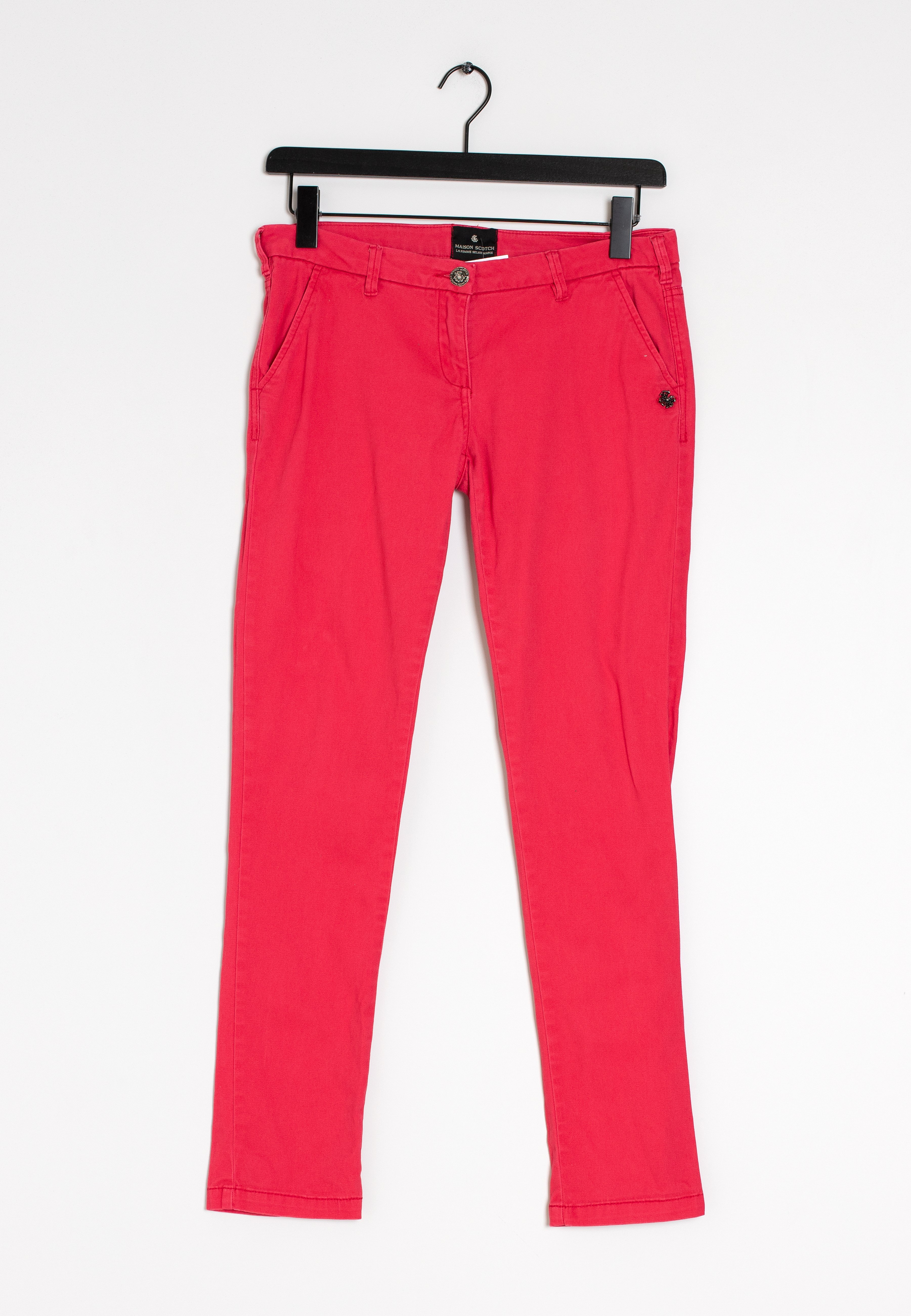Maison Scotch Broek - pink/donkerroze - Zalando.nl
