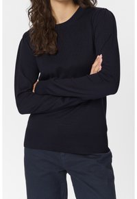 Saint Tropez Stickad tröja - dark blue