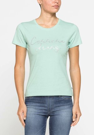 Carrera Jeans, FRONT PRINT TEE - T-shirt con stampa - green