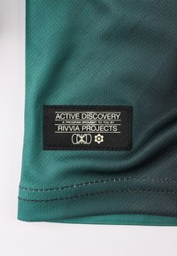 Rivvia Projects MAZE - Hosszú ujjú felső - black/green