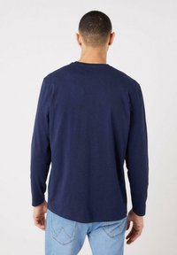 Wrangler FUNNEL NECK ZIP - Zip-up sweatshirt - navy