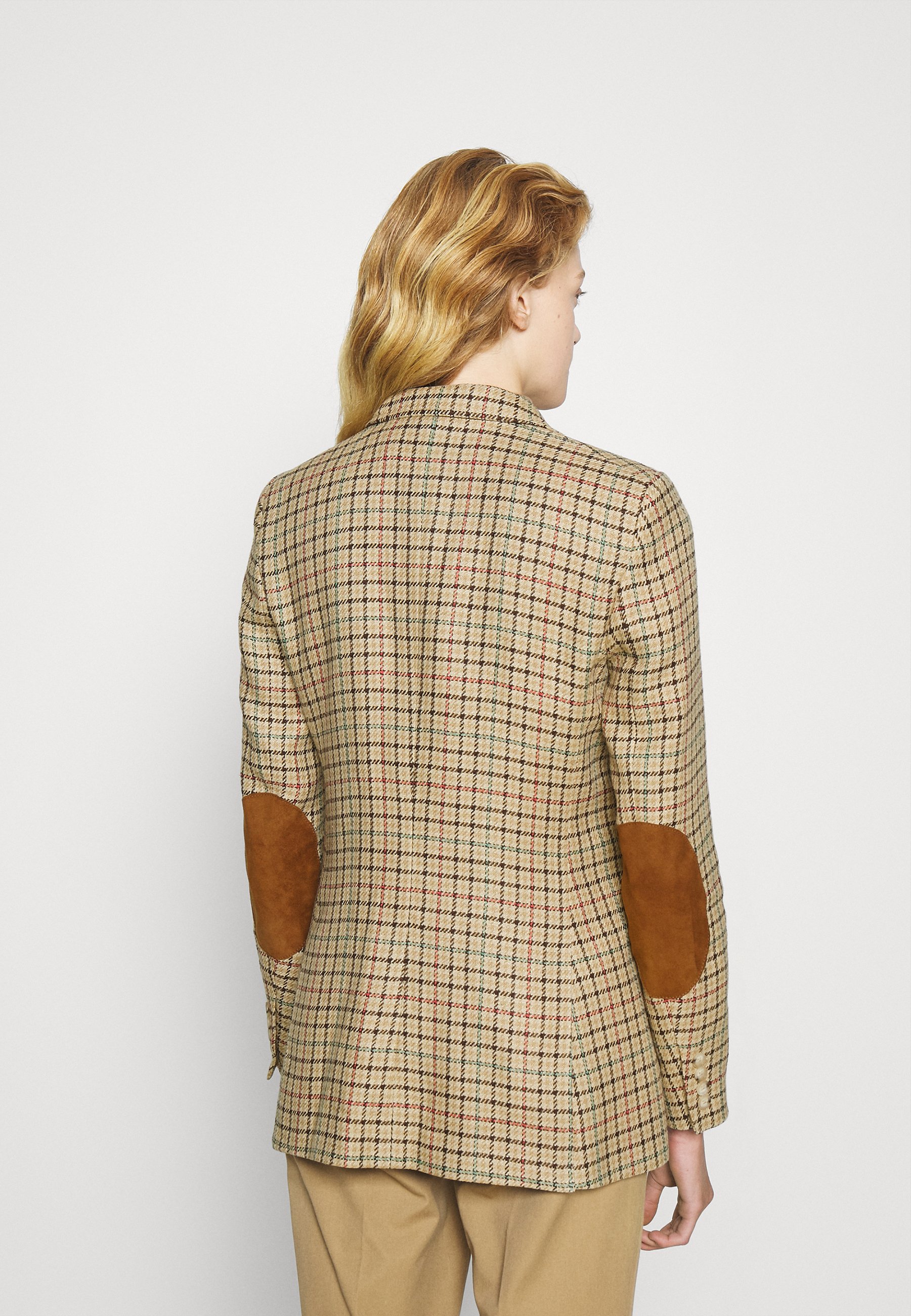 Polo Ralph Lauren Blazer - brown houndstooth/marrón - Zalando.es