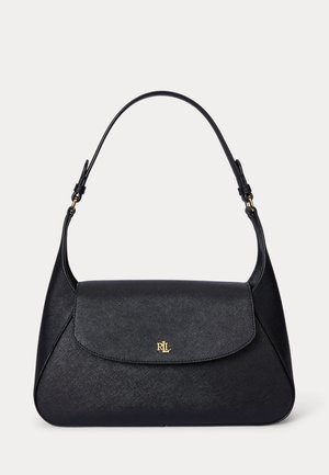 Lauren Ralph Lauren, CROSSHATCH MEDIUM SCHYLAR SHOULDER BAG - Дамска чанта - black