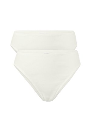 HIGH WAIST 2ER-SET  - Slip - naturweiss