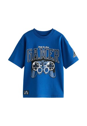 RELAXED FIT SHORT SLEEVE GRAPHIC STANDARD - Camiseta estampada - blue controller