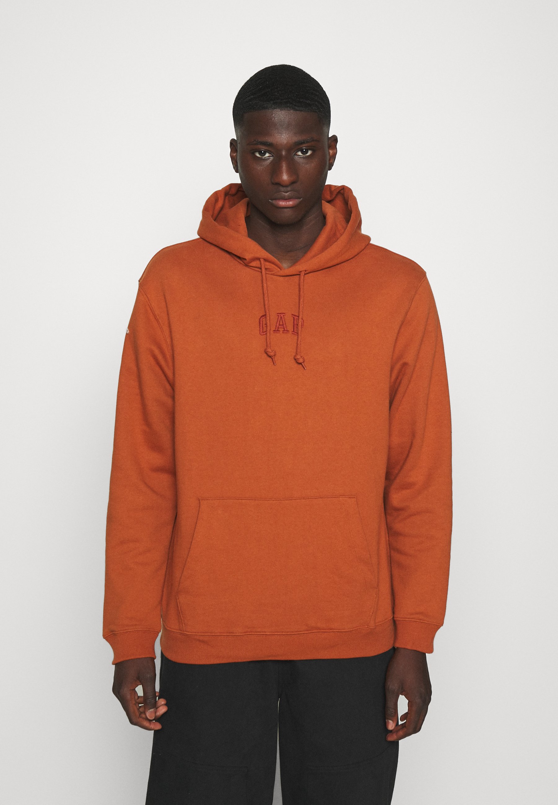 GAP UNISEX - Felpa con cappuccio - rusty/arancione - Zalando.it