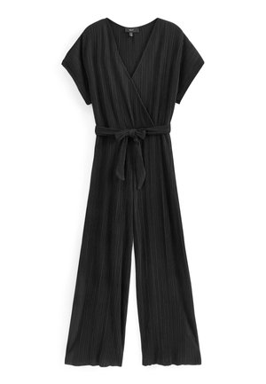 Next SHORT SLEEVE PLISSÉ  - Overall / Jumpsuit - black