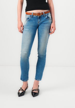 Slim fit jeans - destroyed denim