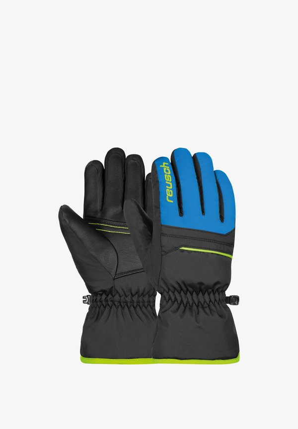 Fingerhandschuh - blck bril blu safety yell