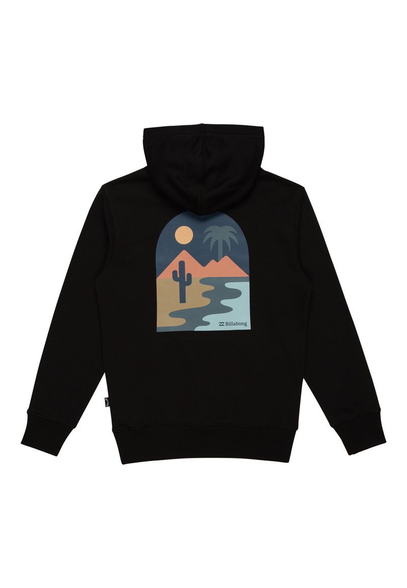 Billabong Felpa con cappuccio blk/nero Zalando