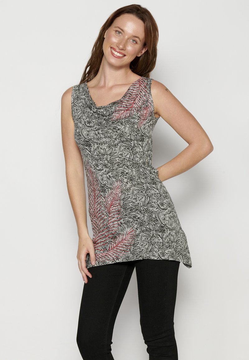 Koroshi STRAPPER - Topp - gris claro vigoré light grey vigoré