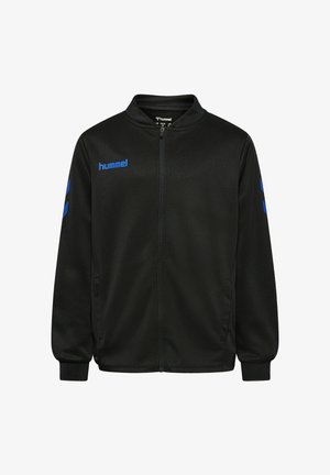Hummel, HUMMEL HMLBLAZE CLUB 26 ZIP JACKET KIDS UNISEX - Trainingsvest - black blue