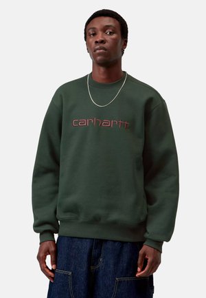 Carhartt WIP, CARHARTT SWEAT - Sweatshirt - dark scarab   palisander