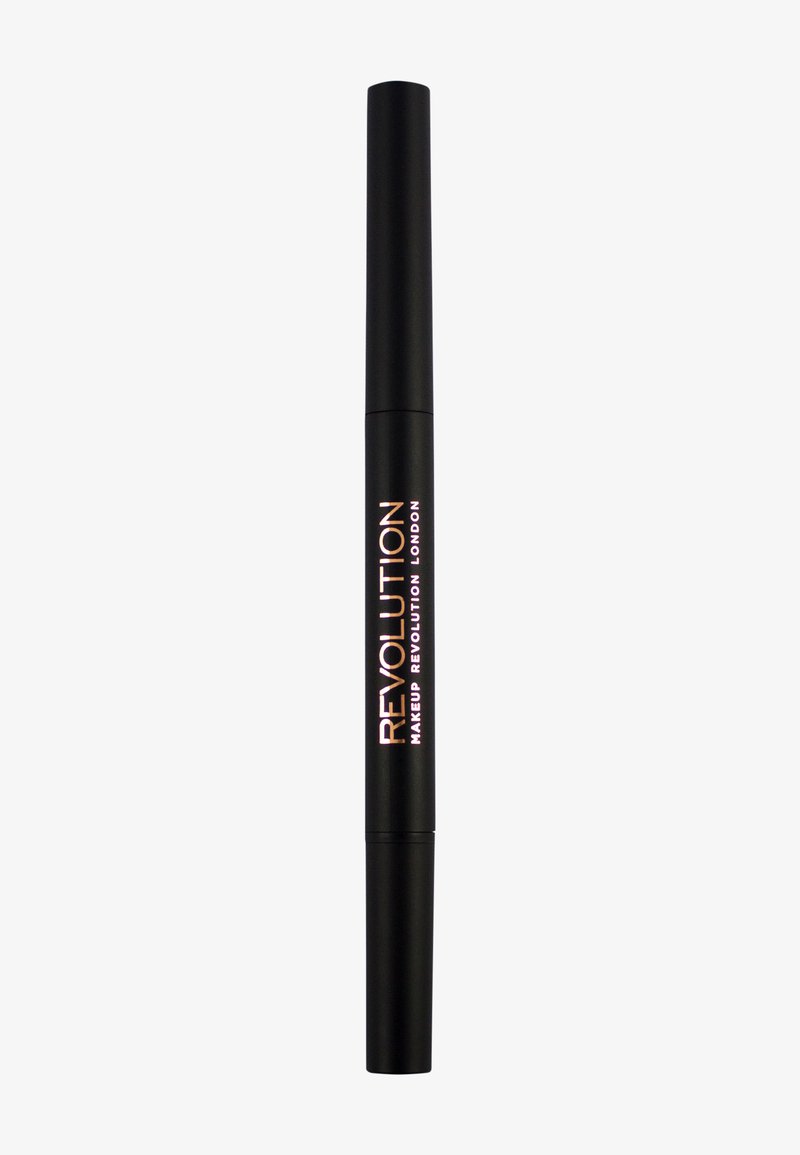 Makeup Revolution REVOLUTION DUO BROW PENCIL - ?gonbrynspenna - definer brown/brun - Zalando.se duo brow definer revolution