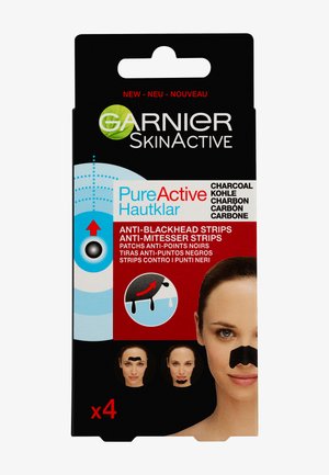 SKIN CLEAR CHARCOAL NOSE STRIPS - Gesichtsmaske - -