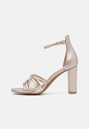 Marco Tozzi Sandalen met hoge hak - rose gold-coloured