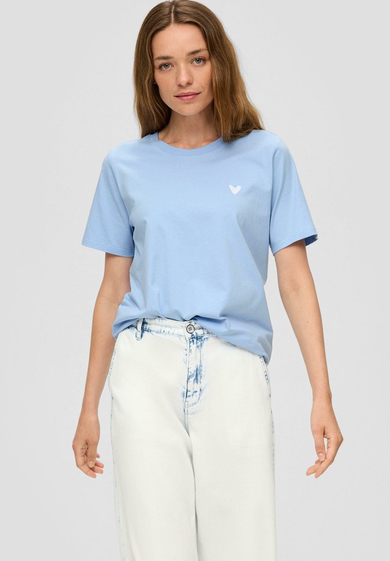 s.Oliver T-shirt basic - himmelblau