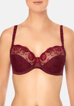 Conturelle Soutien-gorge à armatures - cassis