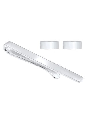 KUZZOI SET - Boutons de manchette - silver-coloured