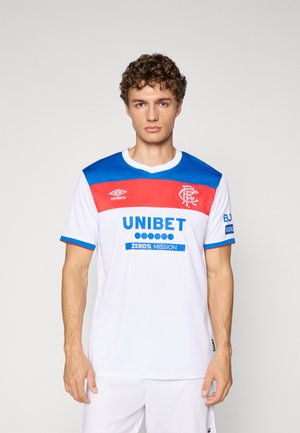 RANGERS AWAY SHORT SLEEVE - Fanartikel - brilliant white/lapis blue/flame scarlet