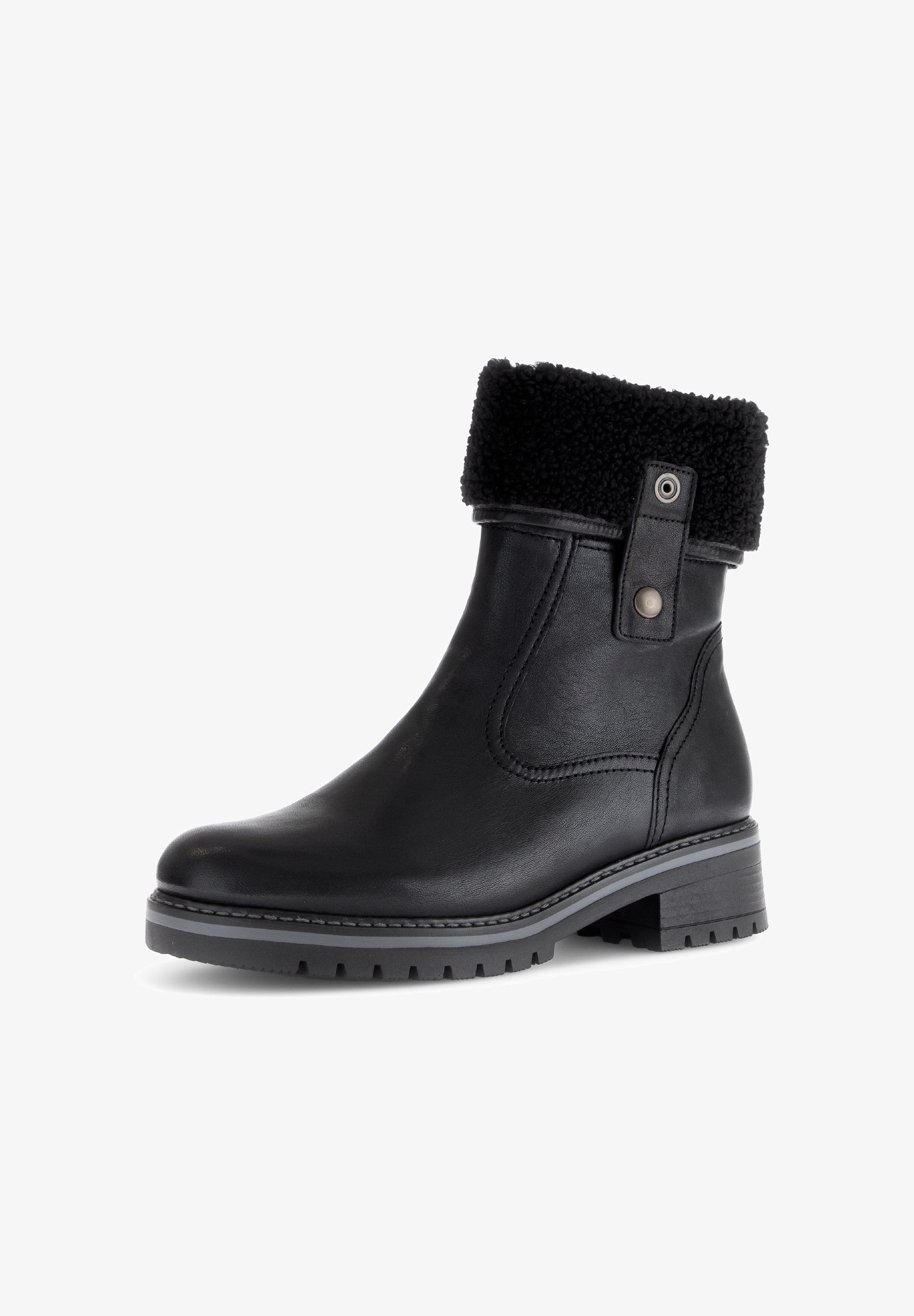 Gabor Damen Stiefeletten Gabor Stiefeletten Schwarz Zum Schnüren