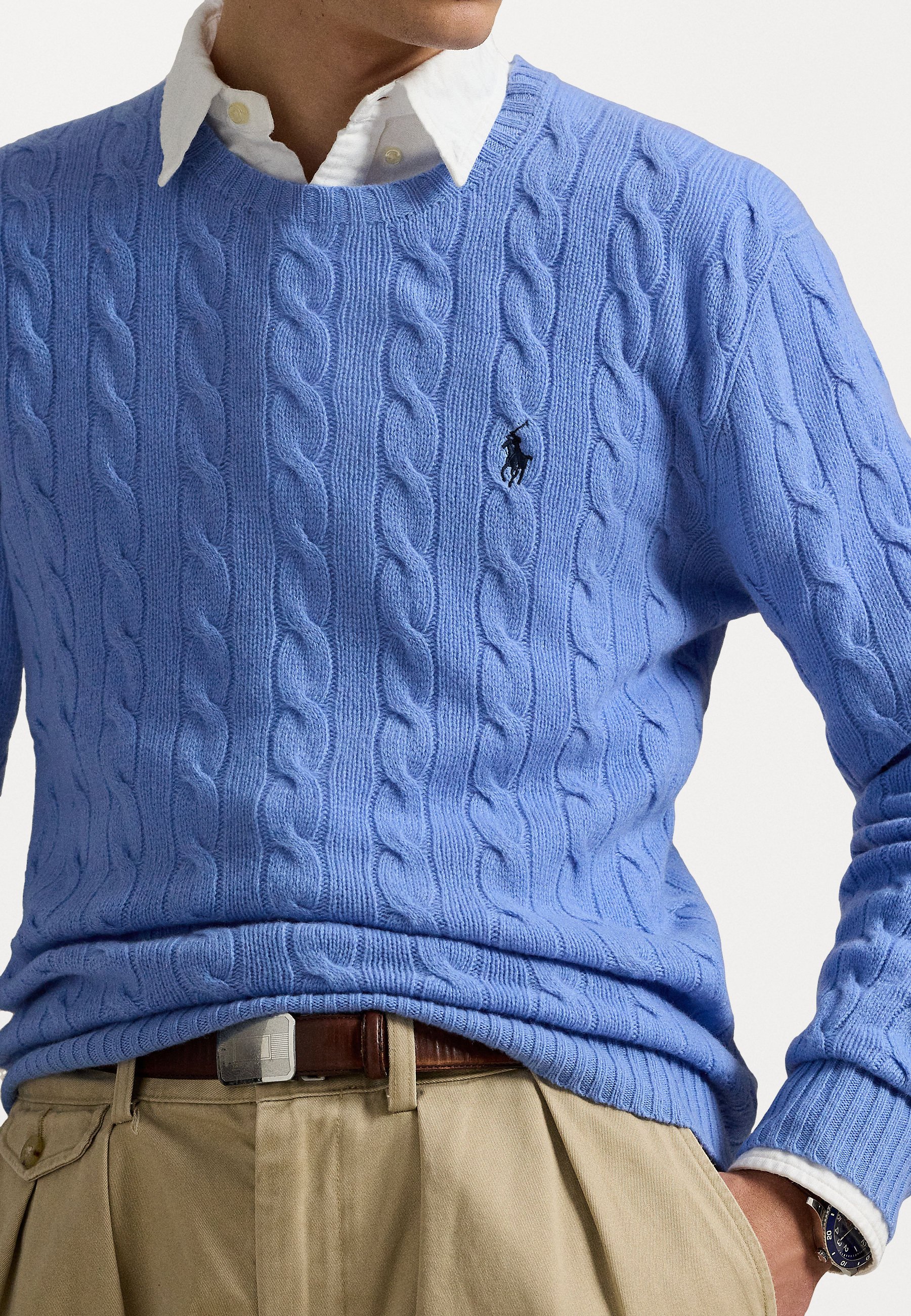 【CEEKAY】Polo Ralph Lauren Cable Knit Polo Ralph Lauren CABLE KNIT WOOL CASHMERE JUMPER - Jumper - new