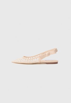 OLYVIA - Ballerines à brides arrière - beige