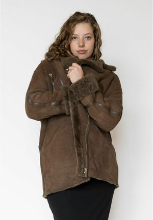 HANA SHEARLING - Wintermantel - brown