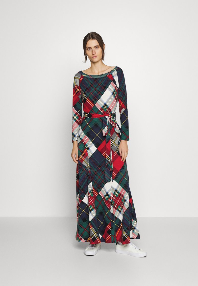 Polo Ralph Lauren PLAID LONG SLEEVE DAY DRESS Day dress multi