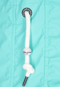 Schmuddelwedda Parkaer - turquoise