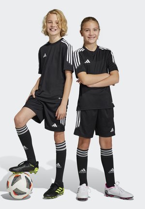 adidas Performance TIRO 23 CLUB - Pantalón corto de deporte - black/white