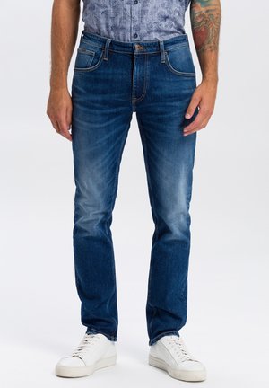 DAMIEN - Slim fit jeans - dark blue