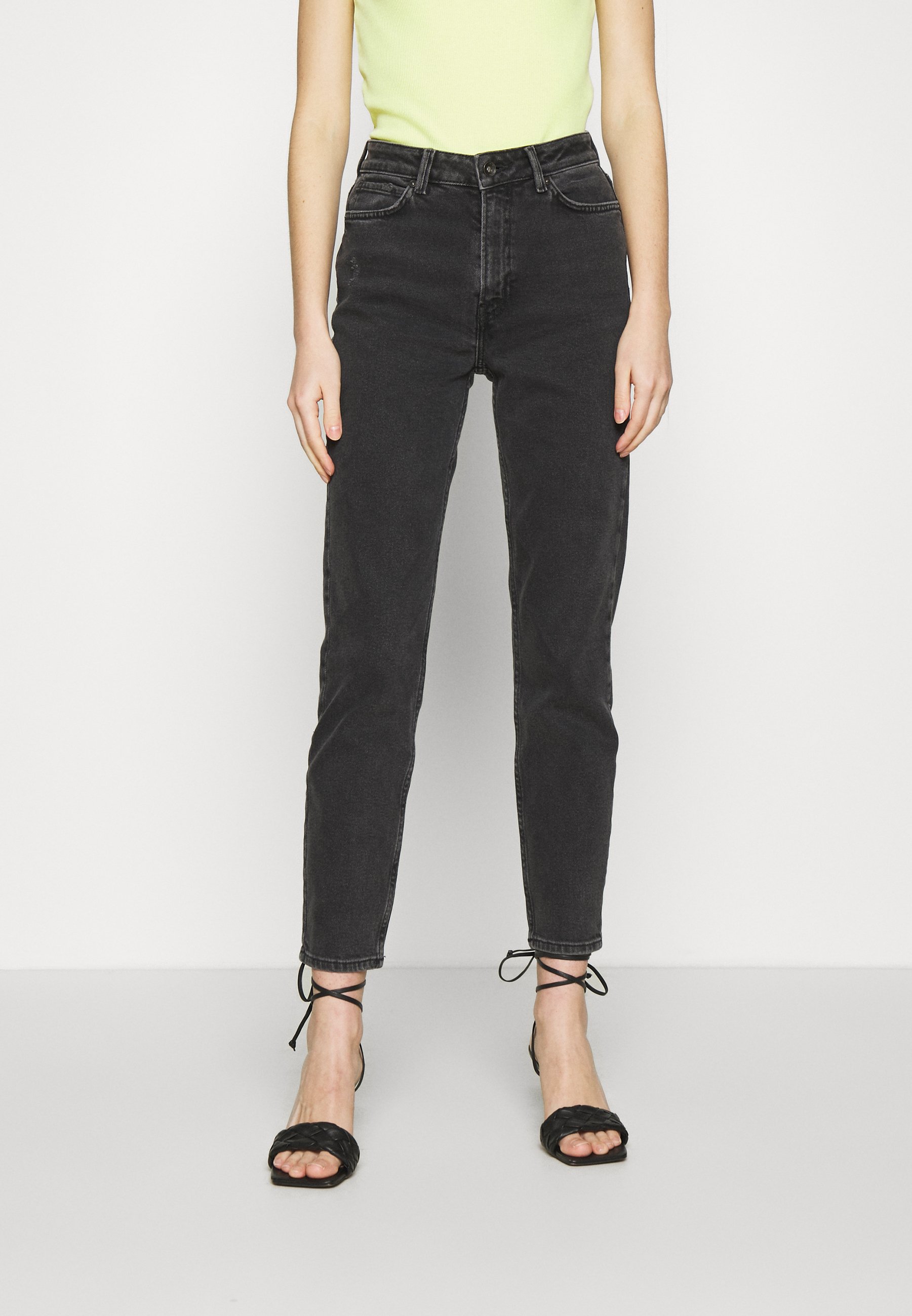 JDY JDYKAJA LIFE Jeans straight leg black denim Zalando.no Pieces PCNIMA - Jeans straight leg - black denim
