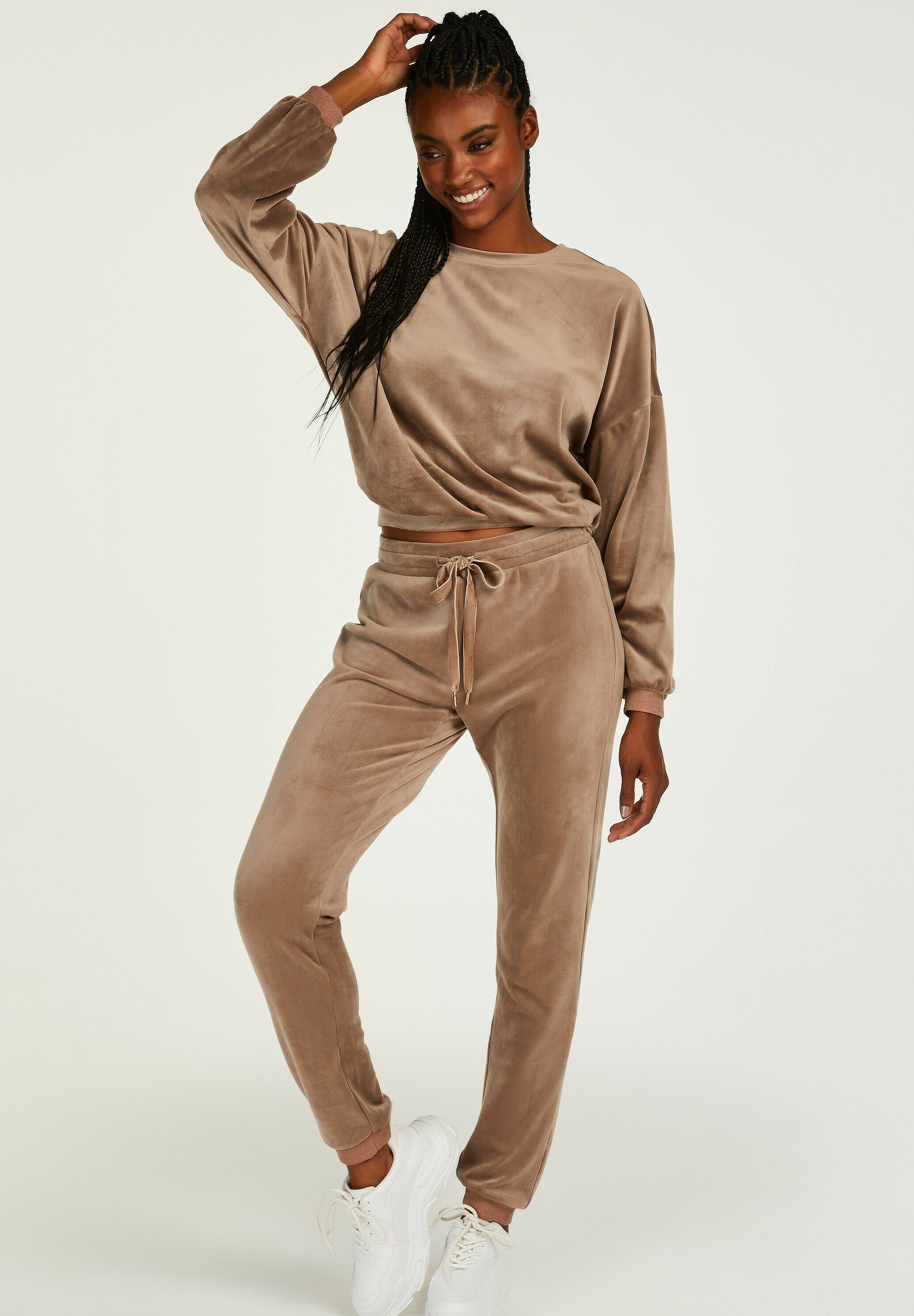 Hunkemöller Trainingsbroek - brown/Bruin - Zalando.nl