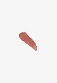 Matte lip color in soft, dusty rose hue, creamy texture with a smooth finish, applied as a swatch on a white background.