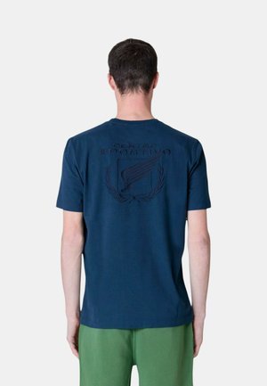 T-shirt con stampa - blu