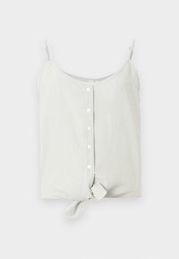 ONLLECEY KNOT SINGLET - Viršus - cloud dancer/lily pad