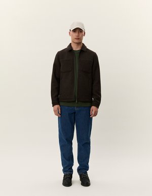 MARSEILLE SOLID WOOL  - Könnyű dzseki - delicioso brown