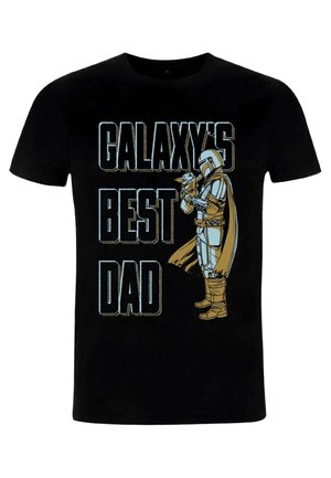 STAR WARS: THE MANDALORIAN DADDY MANDOO UNISEX - T-Shirt print - black