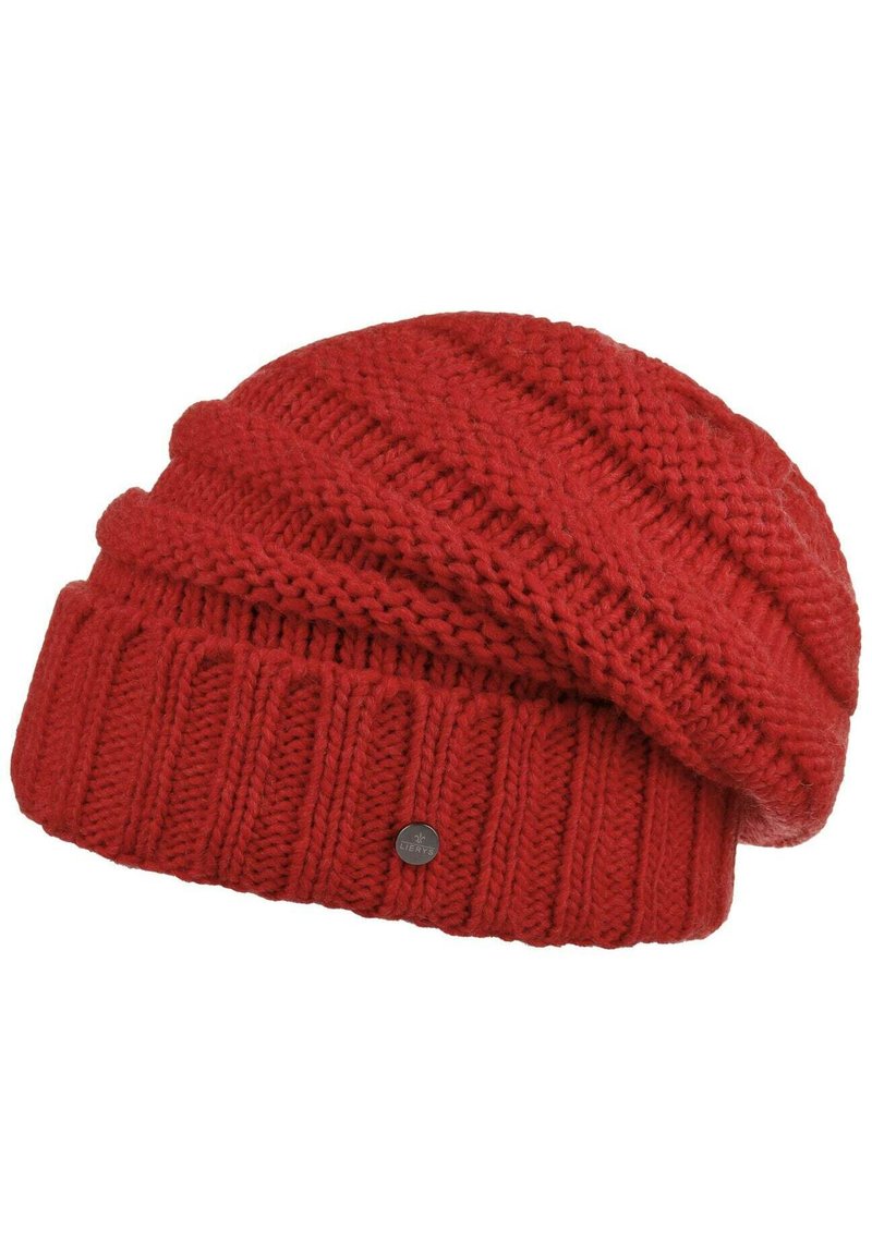 Lierys JIL OVERSIZE - Beanie - rot