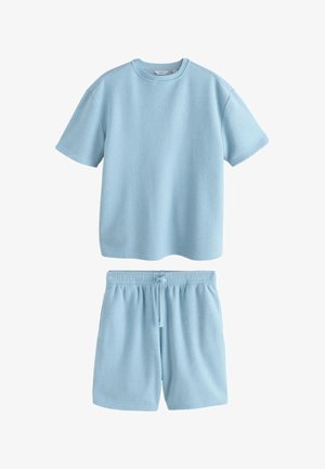 Next, REGULAR FIT -SHORT SLEEVE SET . - Nachtwäsche Set - blue