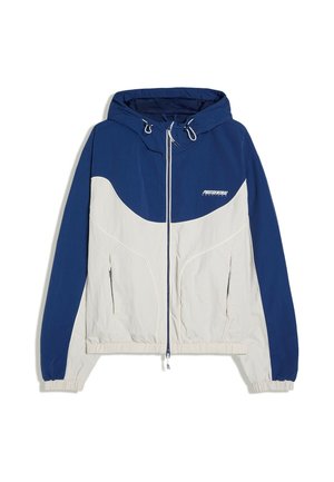 Bershka, HOODED - WINDBREAKER - Veste légère - royal blue