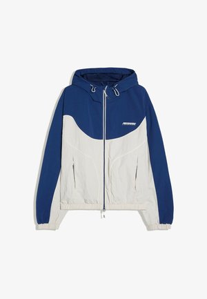 Bershka, HOODED - WINDBREAKER - Veste légère - royal blue
