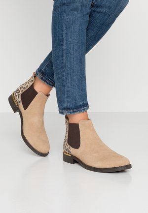 Boots à talons - beige