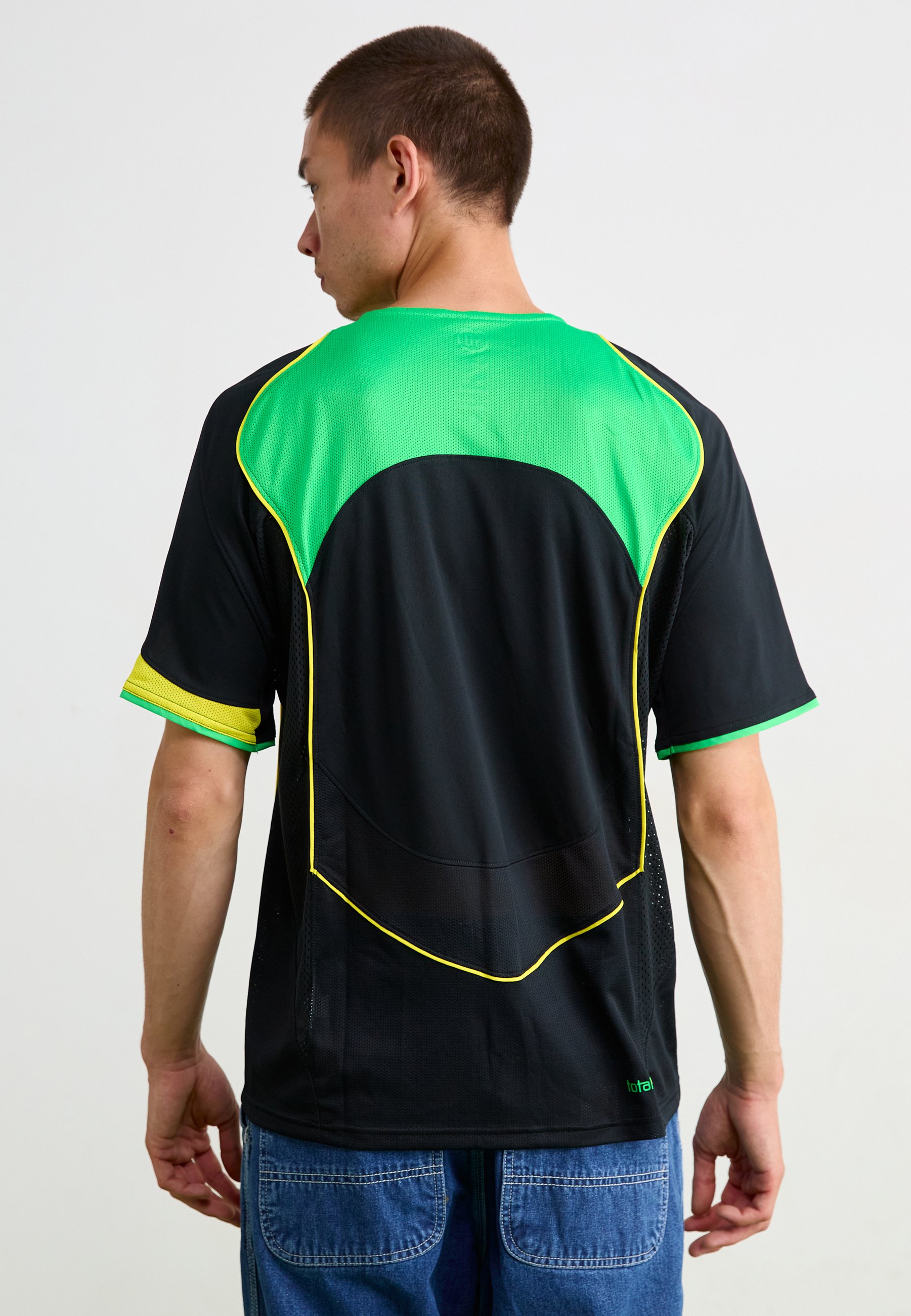 opti yellow nike shirt